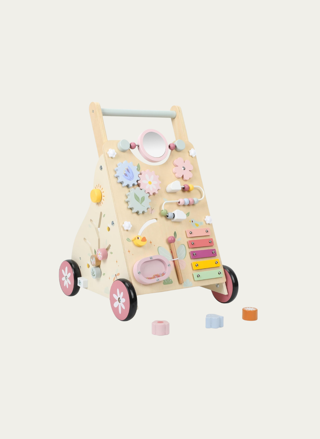 Wooden Baby Walker, Baby Push Walker