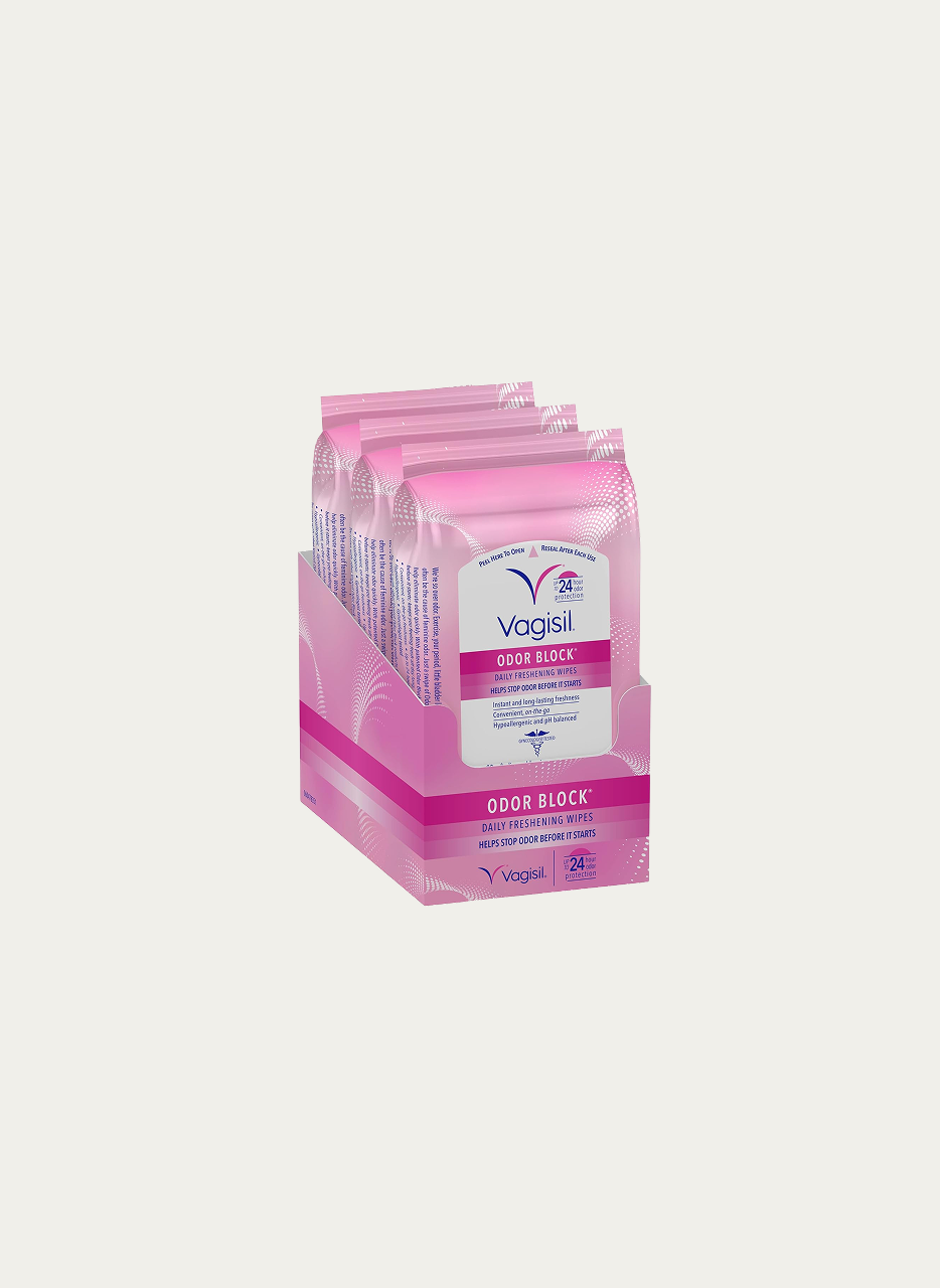 Vagisil Odor Block Daily Freshening Wipes