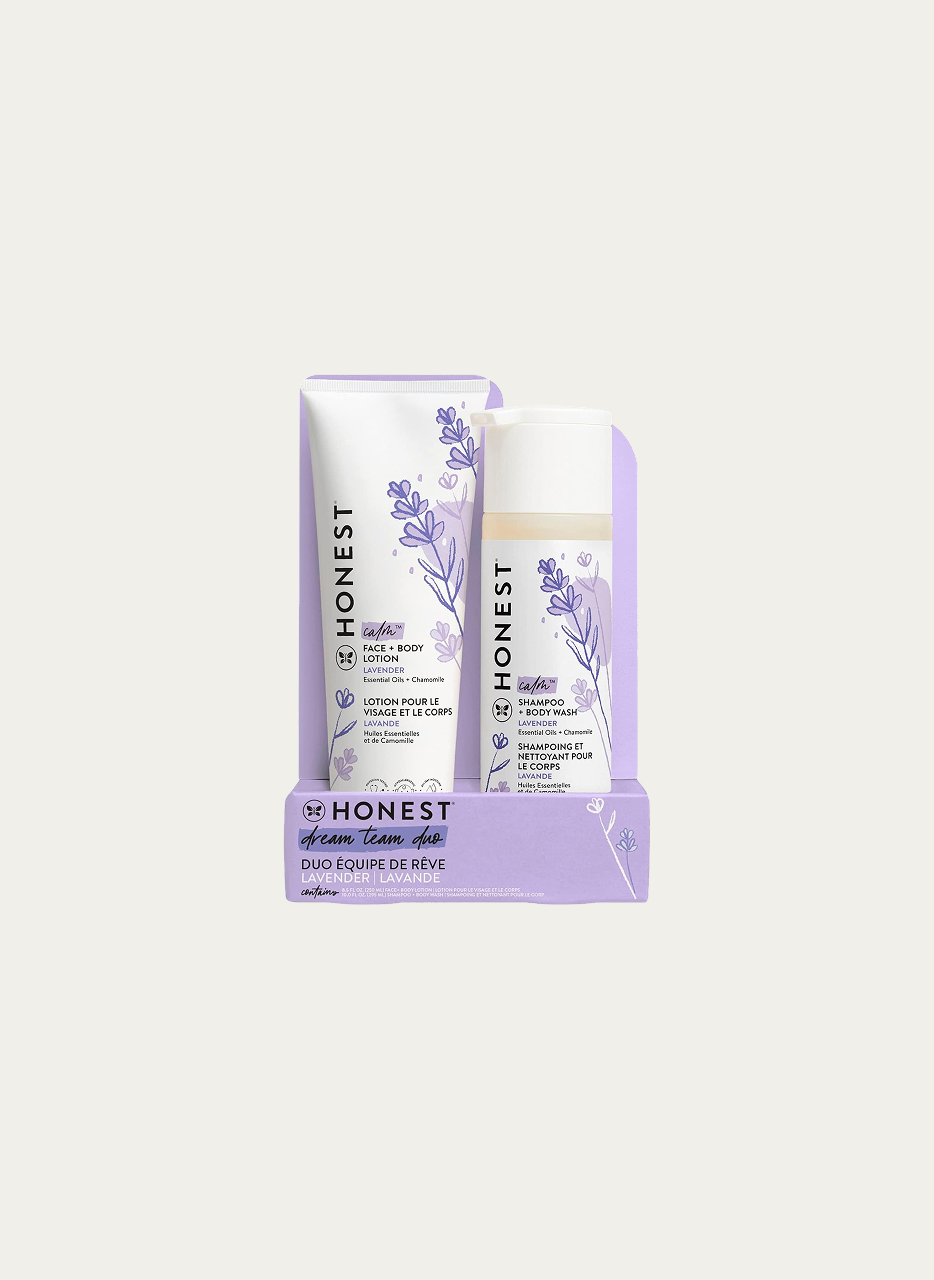 The Honest Company 2-in-1 Cleansing Shampoo + Body Wash and Face + Lotion Bundle